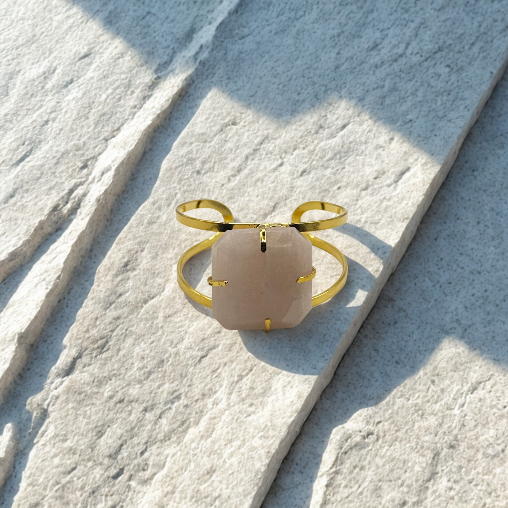 Bracciale con Quarzo Rosa