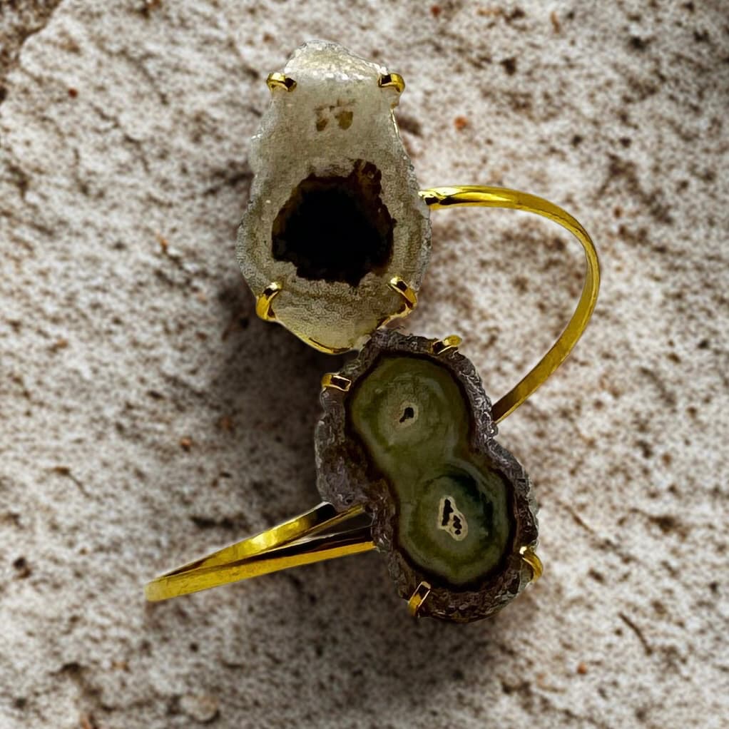 Βραχιόλι με Σταλακτίτη Αμέθυστου 