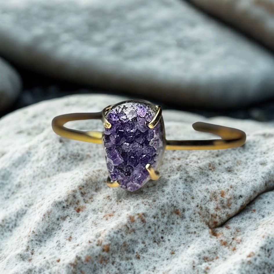 Βραχιόλι με Αμέθυστο 