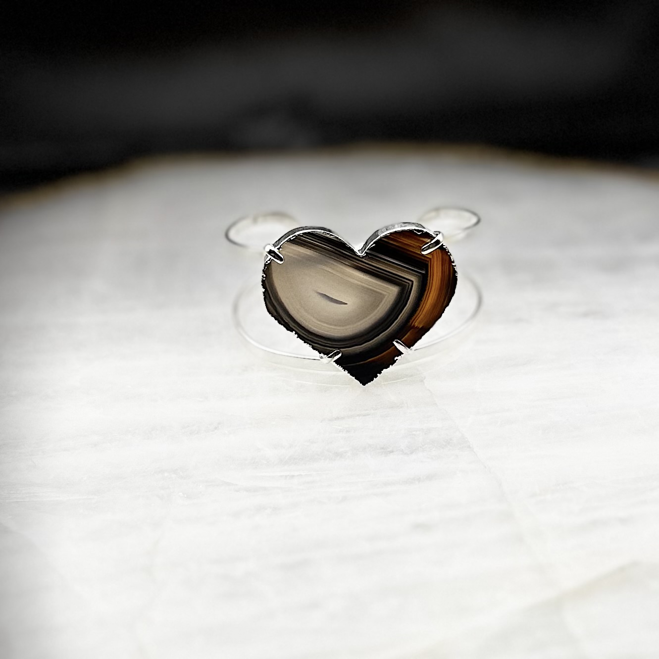 Βραχιόλι με Γεώδη Αχάτη 