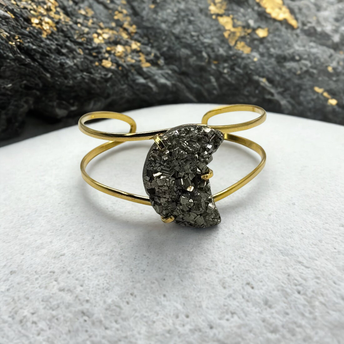 Βραχιόλι με Πυρίτη Βραχιόλι με Πυρίτη