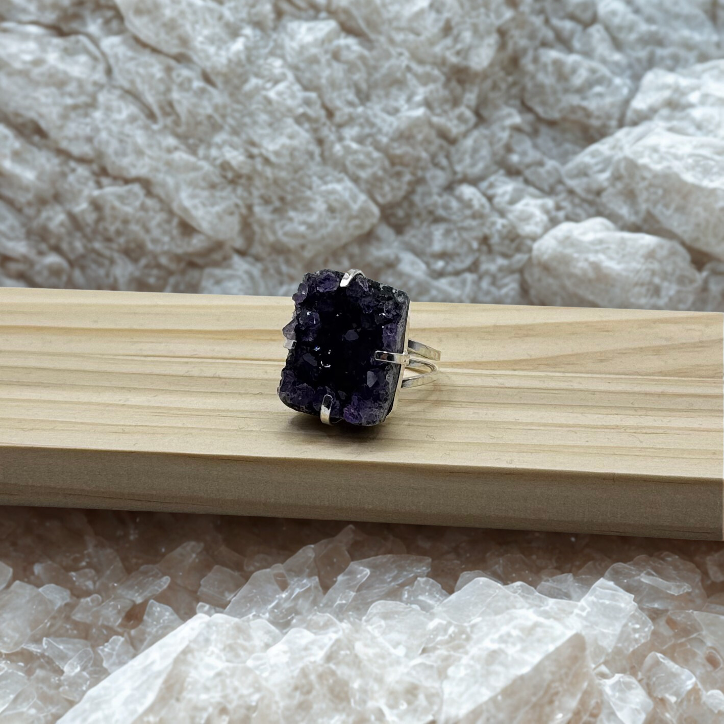 Δαχτυλίδι με Αμέθυστο 