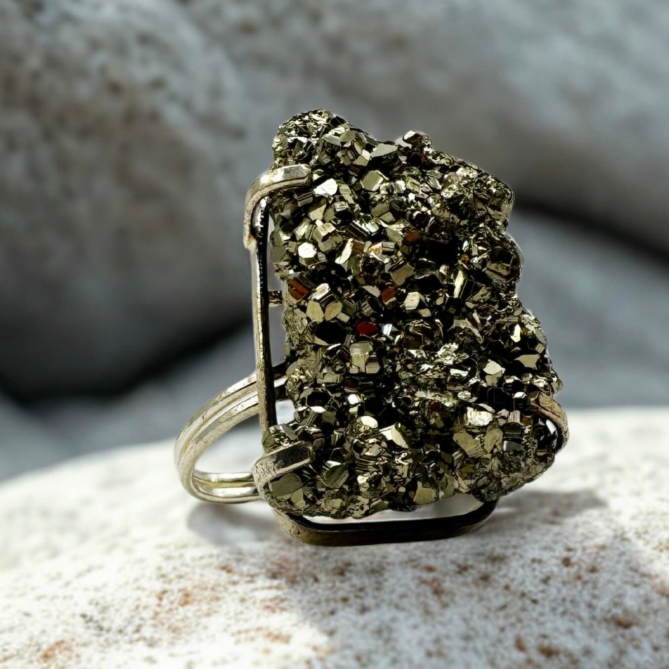 Δαχτυλίδι με Πυρίτη