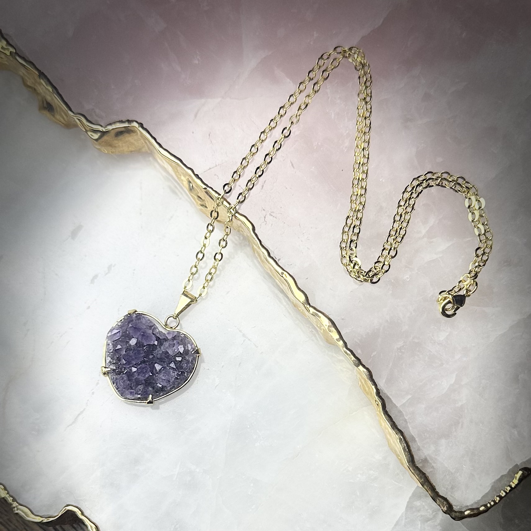 Κολιέ με Αμέθυστο 