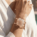 Bracelet with Rose Quartz