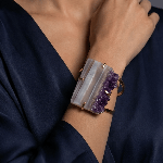 Uruguayan  Amethyst Bracelet 