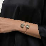 Bracelet with Pyrite