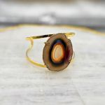 Βραχιόλι με Γεώδη Αχάτη 