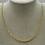 Paper Clip Chain Necklace 
