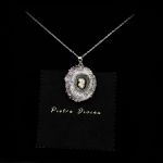 Κολιέ με σταλακτίτη αμέθυστου 