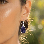 Σκουλαρίκια με Αμέθυστο 