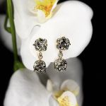 Σκουλαρίκια με πυρίτη 