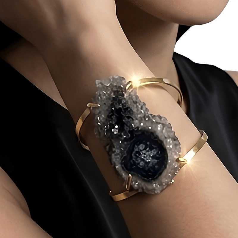 Φωτογραφία από Βραχιόλι με Σταλακτίτη Αμέθυστου