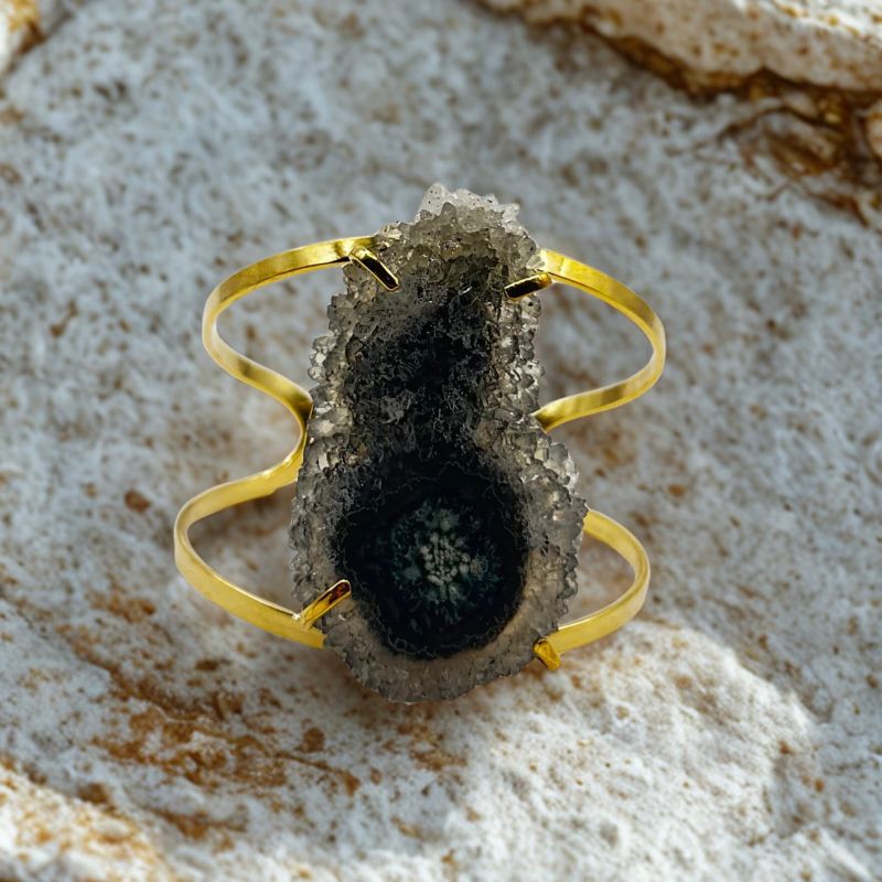 Βραχιόλι με Σταλακτίτη Αμέθυστου Φωτογραφία από Βραχιόλι με Σταλακτίτη Αμέθυστου