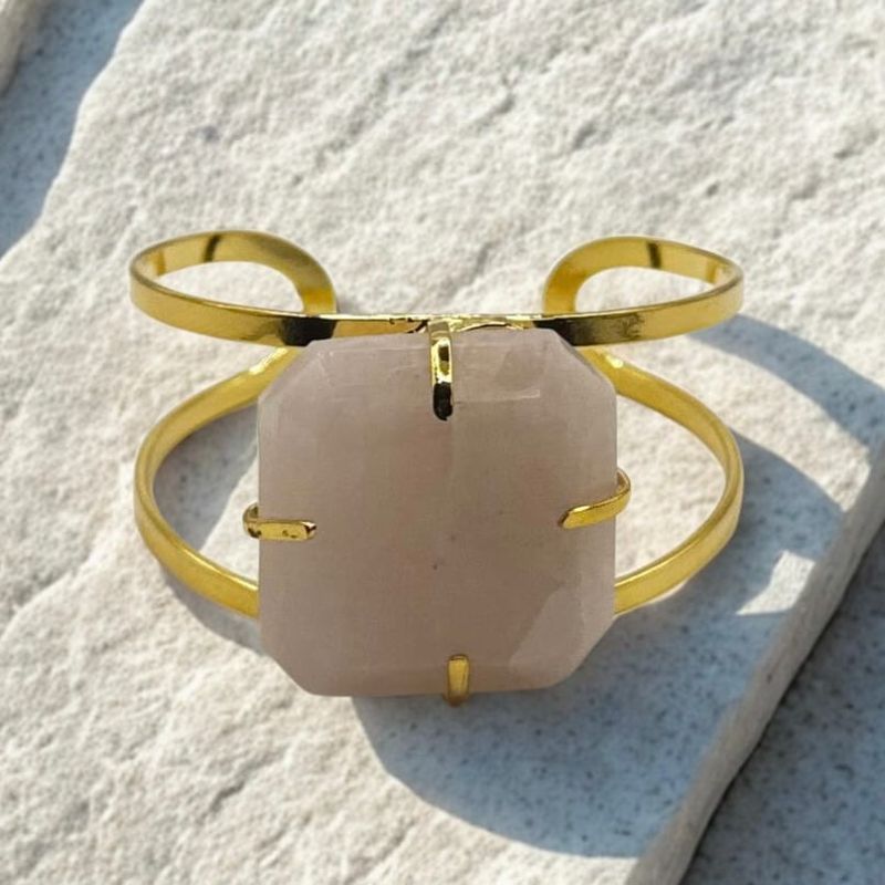 Βραχιόλι με Ροζ Χαλαζία Φωτογραφία από Βραχιόλι με Ροζ Χαλαζία