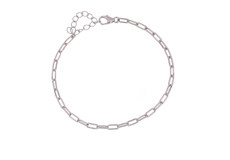 Φωτογραφία από Paper Clip Chain Bracelet