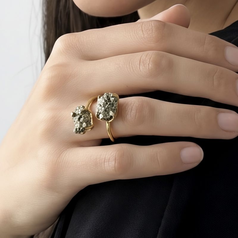 Φωτογραφία από Δαχτυλίδι με Πυρίτη