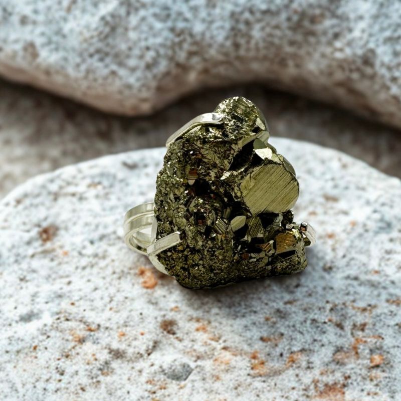 Φωτογραφία από Δαχτυλίδι με Πυρίτη 