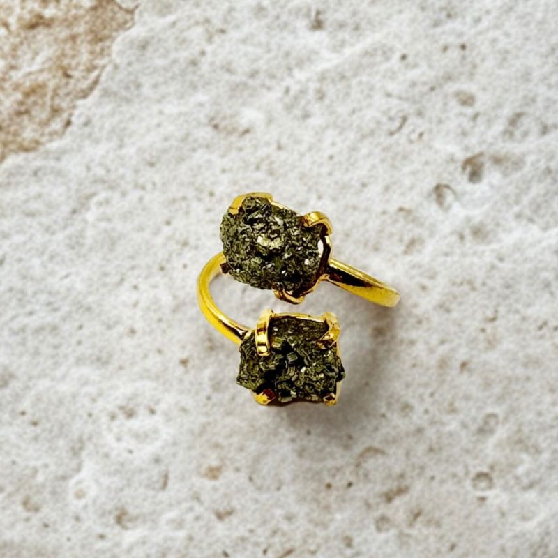 Δαχτυλίδι με Πυρίτη Φωτογραφία από Δαχτυλίδι με Πυρίτη