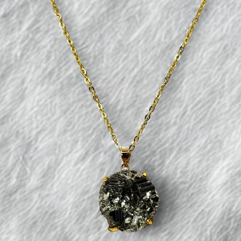 Κολιέ με Πυρίτη Φωτογραφία από Κολιέ με Πυρίτη