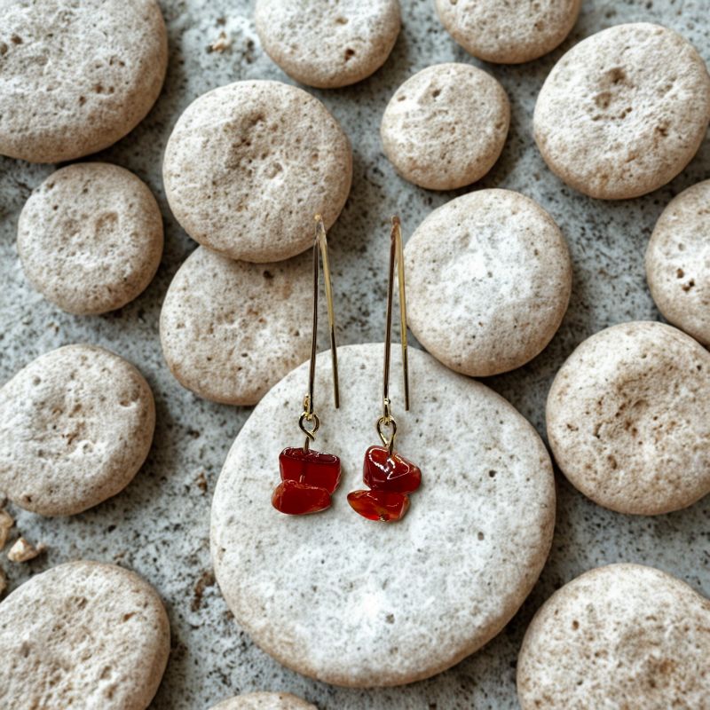 Φωτογραφία από Σκουλαρίκια με Καρνεόλη